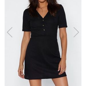 Nasty Gal Mini Dress in Black!